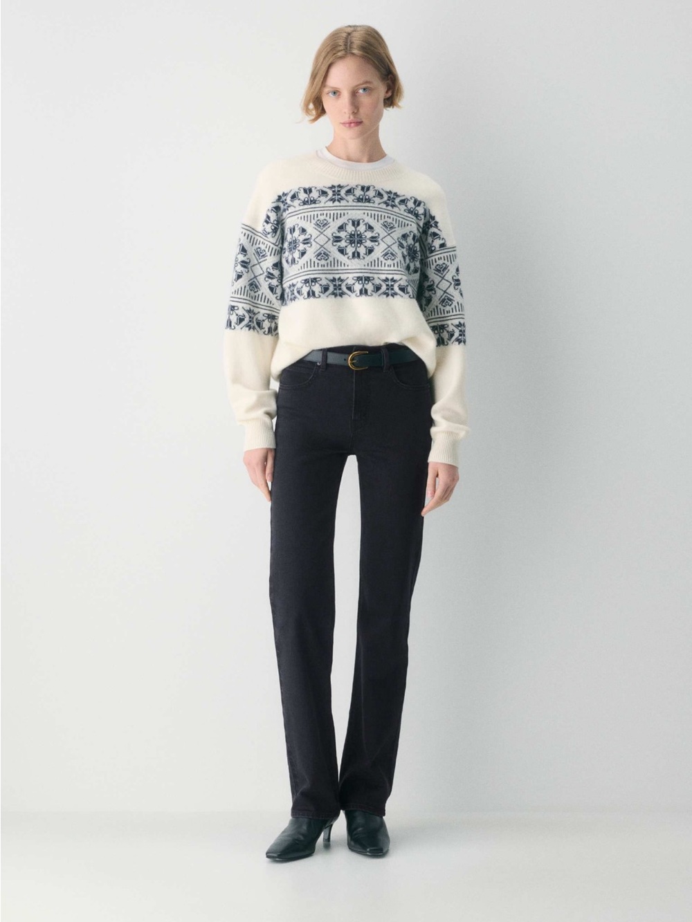 Aritzia NWT Slopes Isabelle Wool Cashmere Sweater Size Medium